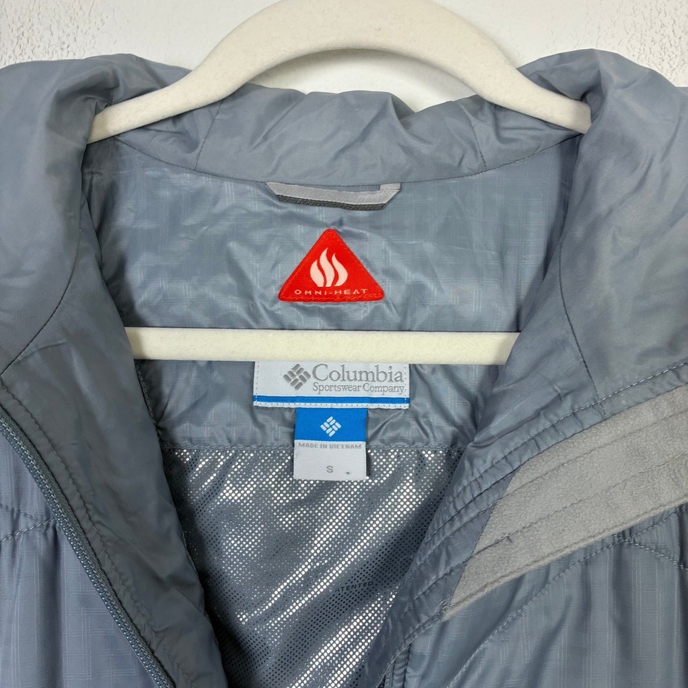Columbia Mighty Lite Omni Heat Puffer Jacket Women's Small Quilted Winter Spring - Picture 5 of 8